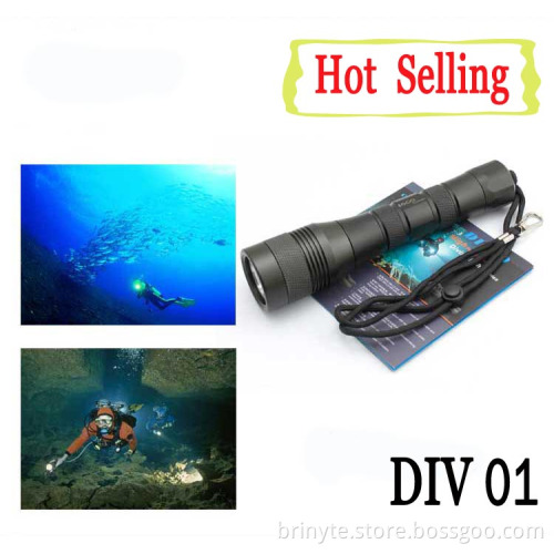 High Power Professional CREE Scuba Diving Flashlight